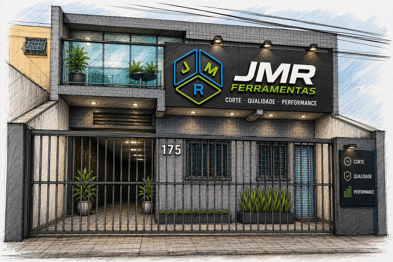 JMR Ferramentas — Estrutura